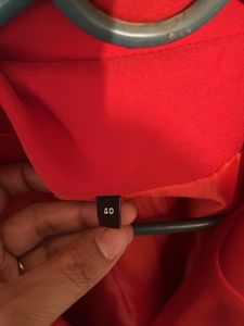 Bright Red Ladies Blazer From Trendyol