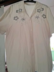 Floral Embroidered Top
