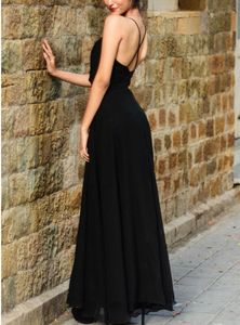 Elegant Black Maxi Dress