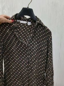 Vintage Patterned Zara Shirt