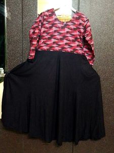 Anarkali Kurti 🖤 Combo