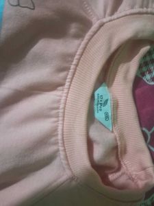 Cute Pink Graphic Sweatshirt