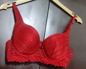 Red🔴 Beautiful Bra For 34 Bust