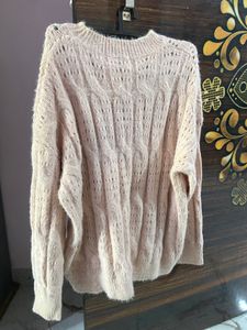 Baby Pink Sweater Top