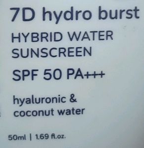Hyaluronic Sunscreen