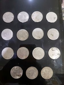 2 Ruppee Cross & Rbi Coins