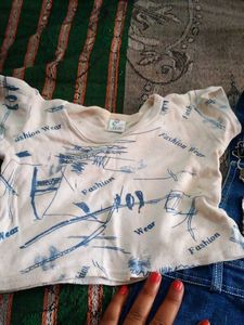 Girls Denim Outfit