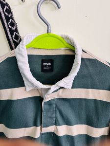 Striped Rugby Shirt - Long Sleeve