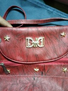 Maroon Sling Bag