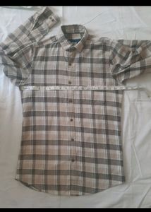 Multicolor Cotton Check Shirt For Men