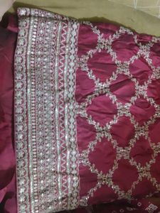 Maroon Indian Dress