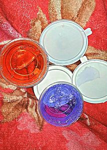 Different Colours Of Slimes💜🧡❤️