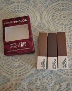 Hilary Rhoda Matte Lipstick Trio