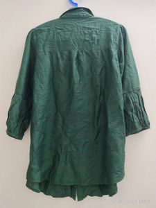 Beautiful Green Korean Shirt - S/M