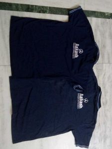 2 Blue Aakash printed Tshirts