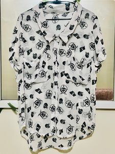 Sheer Skull Shirt