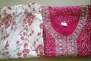 Wnt To Sale🥳bndhej Plazo Set