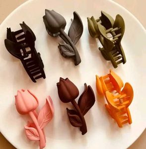 Tulip Hair Clips - Set of 6