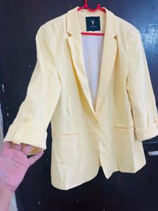 Chic Yellow Blazer