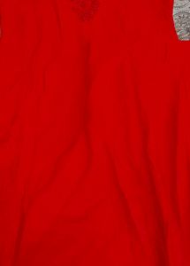 Red ♥️ Lucknowi Plazopair