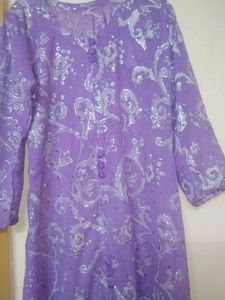 Beautiful Lavender Colour Suit💕