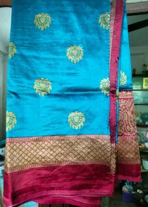 Like New Saree.Falls And Pico Done.