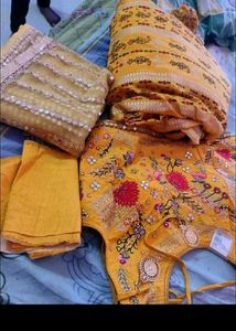 New Yellow Lahnga