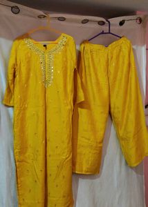 haldi suit for wedding functions..