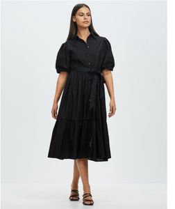 Elyse Midi Shirt Dress