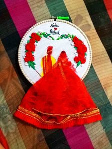 Elegant Red Saree