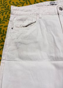 White Wide Leg Jeans