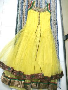 Double Layer Anarkali Suit