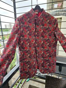 Floral Print Blazer