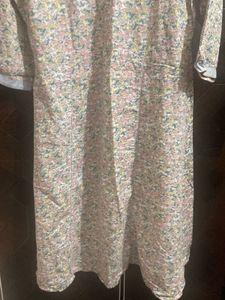 Floral Print Anarkali Kurti:)