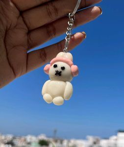 Handmade Cute Clay Keychains | Adorable Animal Cha