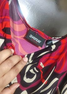 Multi Printed Top For Girl Or Woman 56-58 Bust