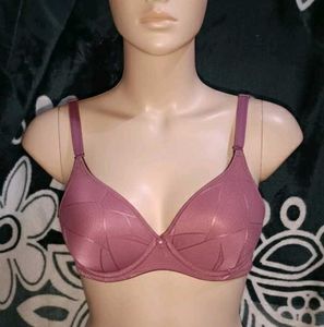 Branded Padded Mauve Bra Good Condition