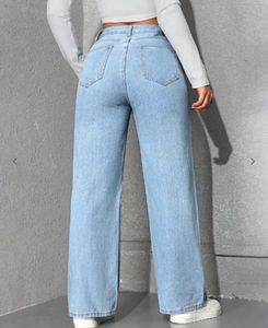 Light Wash Wide Leg Jeans