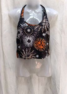 131611. Sun &amp; Moon Halter Top