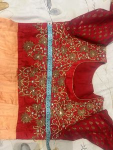 Ethnic Gown With Hand Embroidery