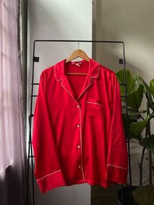 Victoria’s Secret Red Satin Top
