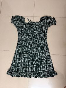 Cute Polka Dot Mini Dress