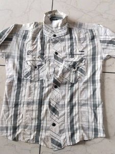 Checked Pattern Shirt