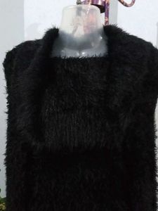 Fur Mini Dress