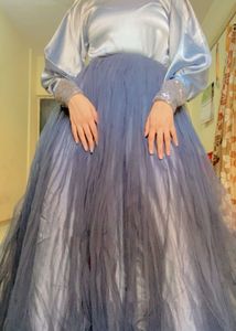 Beautiful ,Gorgeous Skirt And Top Kind Of Gown