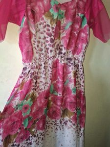 Floral Print Maxi Dress