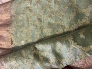 Green Floral Saree