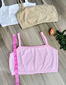 3-Pack Bra Strap Tanks 🌸