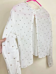 White Cute Tops