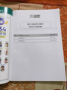 ALLEN| PYQ BOOK| 2022 &amp; 2023